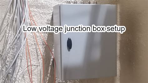 can a low voltage junction box be inside a wall|waterproof 12v junction box.